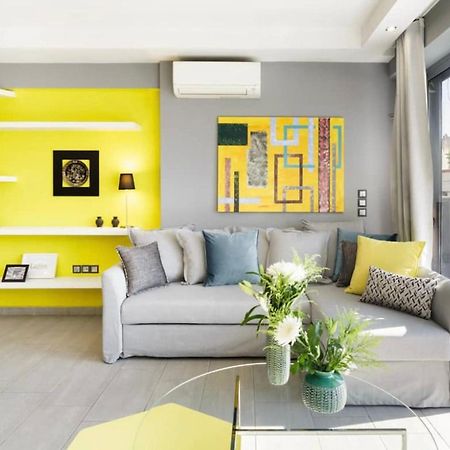 Apartamento Stylish Boutique Loft With Private Balcony Atenas Exterior foto
